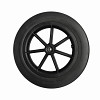 Rueda Maciza Negra Aro 12 PR