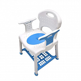 Silla De Ducha PLastica Con WC                   