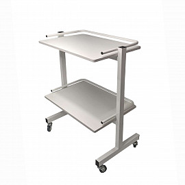 Mesa Clinica Multifuncion 2 Bandejas             