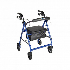 Andador Rollator 4 Ruedas Aluminio               