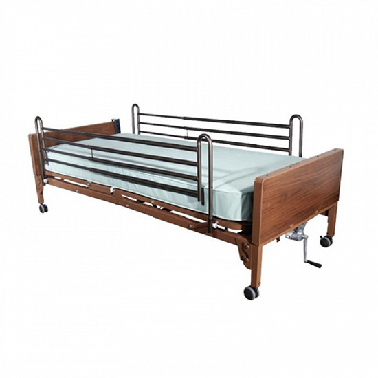 Arriendo Cama o Catre Clinico Semi-Electrico Plegable (Delta)