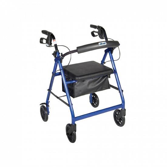 Andador Rollator 4 Ruedas Aluminio